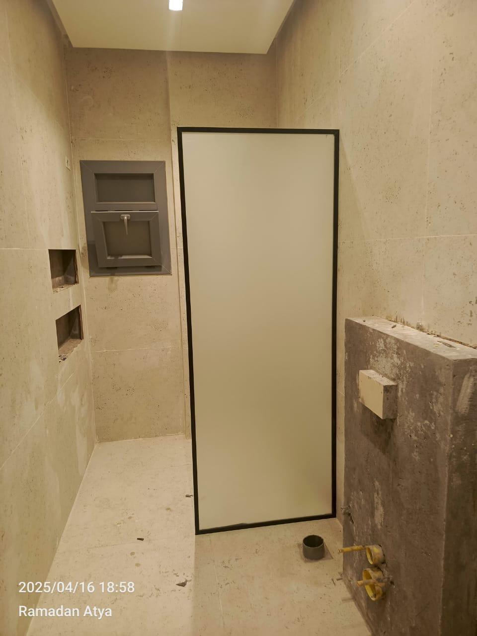 كبائن شاور سيكوريت 10مم • Luxury Frameless Shower